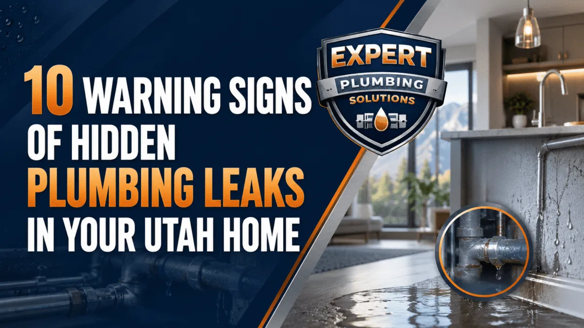 10 Warning Signs Of Hidden Plumbing Leaks In Your Utah Home