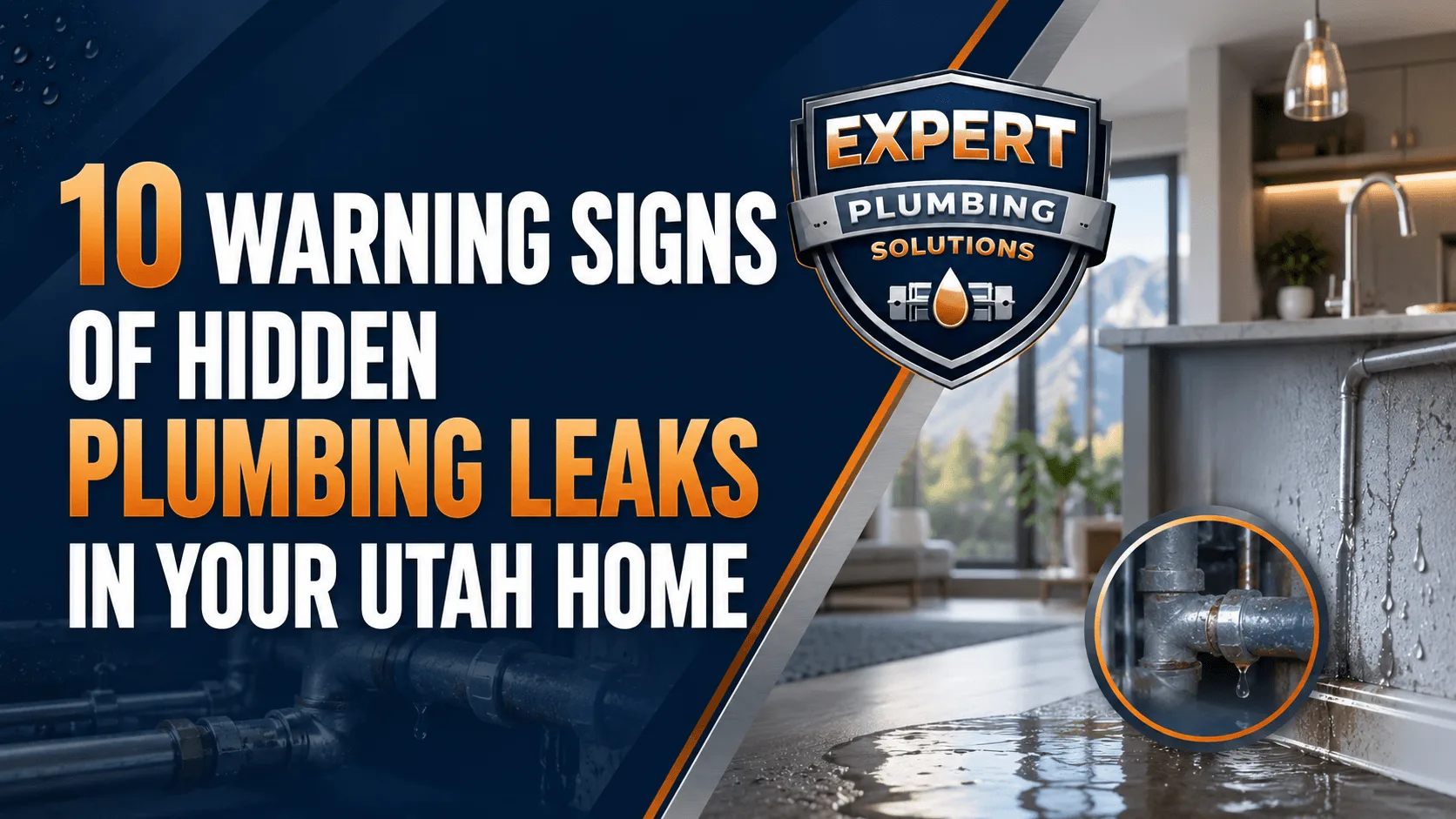 10 Warning Signs Of Hidden Plumbing Leaks In Your Utah Home