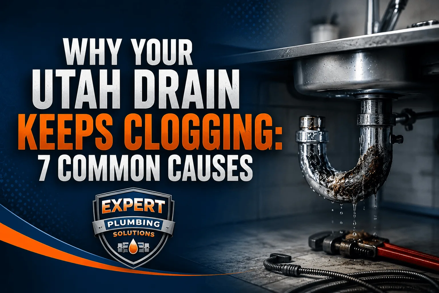 Why Your Utah Drain Keeps Clogging 7 Common Causes